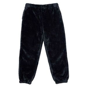 Brand Lab Unisex Adult Fluffy Fleece Sweatpants / Black